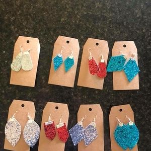 Handmade Leather Earrings